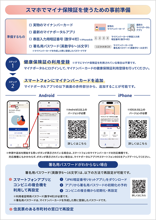 スマホでマイナ保険証2